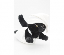 Купить мягкая игрушка unaky soft toy котенок аф с шариками в белом колпаке с кисточкой 30 см 0823825-20-27