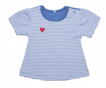 Купить осьминожка футболка для девочки сердечко 214-61в