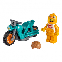 Купить lego city 60310 конструктор лего город stuntz трюковый мотоцикл с цыплёнком