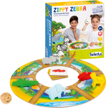 Купить beleduc развивающая игра зебра зиппи 22880