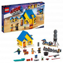 Купить конструктор lego movie 70831 дом мечты / спасательная ракета эммета! ( id 10205853 )
