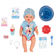 Купить baby born интерактивная кукла мальчик с магическими глазками 43 см 41026