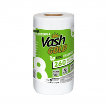 Купить vash gold бумажные super полотенца eco friendly 260 листов 