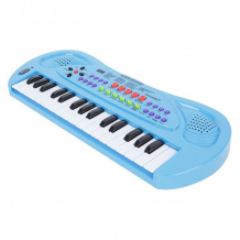 Купить музыкальный инструмент zhorya синтезатор с микрофоном 32 клавиши zyb-b0690-3