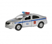 Купить технопарк машина металлическая skoda rapid полиция 12 см sb-18-22-sr-p-wb
