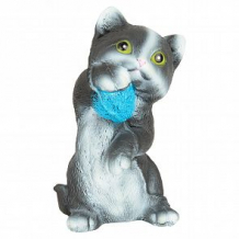 Купить игрушка игруша котик (серый) 11 х 10.5 х 20.5 см ( id 12050488 )