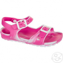 Купить пляжные сандалии mursu, цвет: розовый/белый ( id 12364372 )