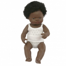 Купить miniland кукла девочка африканка 38 см 31154