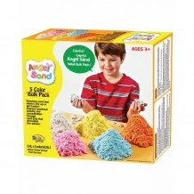 Купить angel sand набор песка для игры и творчества 5-color pack на русском языке ma06011