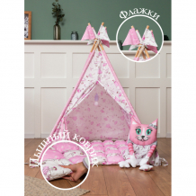 Купить вигвамия детский вигвам домик принцессы с ковриком бомбон 