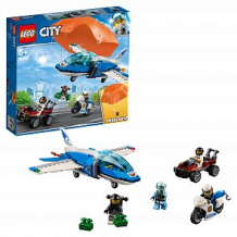 Купить lego city police 60208 воздушная полиция: арест парашютиста конструктор ( id 10205823 )