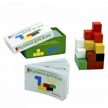 Купить деревянная игрушка ступеньки творчества развивающие кубики для всех никитина 011-1