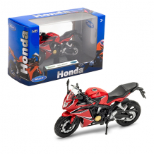 Купить welly 12853p велли модель мотоцикла 1:18 honda cbr650f