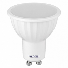 Купить светильник general лампа mr16 5w 230v gu10 6500 10 шт. 01269