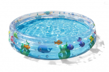 Купить бассейн bestway детский надувной бассейн подводный мир 152х30 см 282 л 51004 bw
