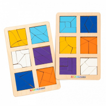 Купить raduga kids головоломка сложи квадрат б.п. никитин уровень 3 rk1140