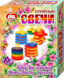 Купить набор для создания слоеных свечей detiart бабочки-цветочки ( id 907807 )