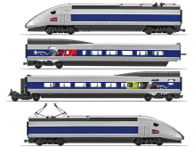 Купить mehano железная дорога tgv pos т103