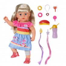 Купить baby born интерактивная кукла сестричка 43 см 41027