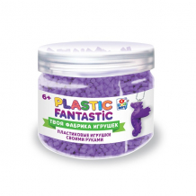 Купить 1toy t20221 plastic fantastic гранулированный пластик в баночке 95 г, (фиолетовый с аксессуарами)