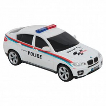 Купить машина на радиоуправлении bmw x6 police (белая) maxi car ( id 11681176 )
