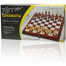 Купить настольная игра "шахматы" zilmer ,30,5х15,3х4,2 см, дерево ( id 7753529 )