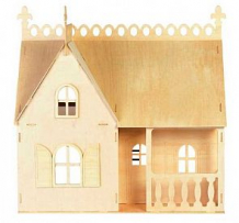Купить сборная деревянная модель wooden toys дом-мечта ( id 2958992 )