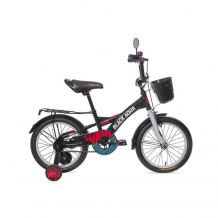 Купить велосипед двухколесный blackaqua wave new 16 со светящимися колесами kg1628