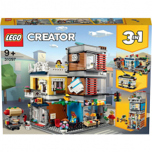 Купить конструктор lego creator 31097: зоомагазин и кафе в центре города ( id 11140965 )
