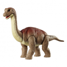 Купить mattel jurassic world hbx36 фигурка базовая мир юрского периода брахиозавр