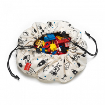 Купить play&go 2 в 1: мини-мешок для хранения игрушек и игровой коврик космос 40 см 79991