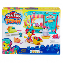 Купить hasbro play-doh b3418 игровой набор &quot;магазинчик домашних питомцев&quot;