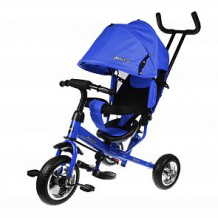Купить трехколесный велосипед moby kids start 10x8 eva, цвет: синий ( id 12615724 )