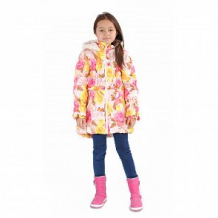 Купить пальто милашка сьюзи, цвет: розовый/желтый ( id 11446864 )