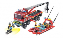 Купить enlighten brick fire rescue (420 деталей) г45473