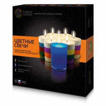 Купить трюки науки набор для опытов цветные свечи z003