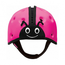 Купить мягкая шапка-шлем для защиты головы safeheadbaby "божья коровка",розовый ( id 7941345 )