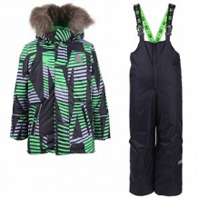 Купить комплект куртка/полукомбинезон stella's kids jammix, цвет: зеленый ( id 11261420 )