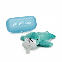 Купить пустышка lomiloki с развивающей игрушкой морской львенок одри с 0 мес. 1 шт. 47-003
