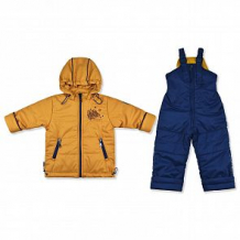 Купить комплект куртка/полукомбинезон leo, цвет: оранжевый/синий ( id 11137268 )