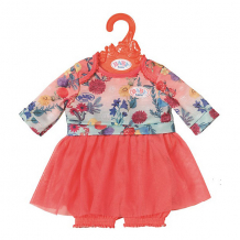 Купить платье baby born c шортиками для куклы 43 см, розовое ( id 16162520 )
