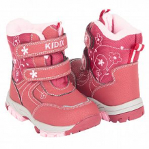 Купить ботинки kidix, цвет: бордовый ( id 10924517 )