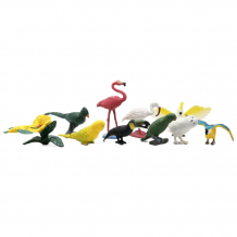 Купить детское время набор фигурок - птицы 10 видов m4131