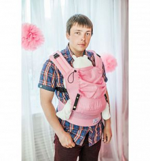 Купить рюкзак-кенгуру slingme girls, цвет: розовый ( id 7712491 )