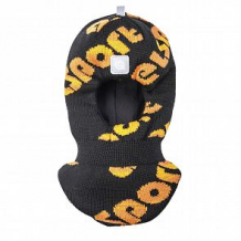 Купить шапка-шлем artel font, цвет: черный/оранжевый ( id 11832700 )