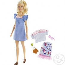 Купить кукла barbie игра с модой блондинка с хвостом в голубом сарафане ( id 10510304 )