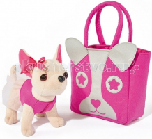 Купить мягкая игрушка chi-chi love собачка чихуахуа с сумкой 20 см 5897403