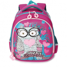 Рюкзак школьный Grizzly, фуксия ( ID 11046780 )