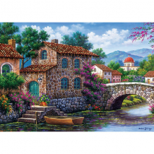 Купить пазл art puzzle канал с цветами, 500 деталей ( id 15101530 )