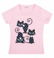 Купить футболка fun time, цвет: розовый ( id 10422968 )